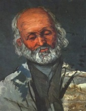 Paul Cézanne - Portrait d'un vieillard