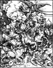 Albert Dürer - Les Quatre Cavaliers de l'Apocalypse