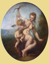 Antoine Watteau - L'Amour désarmé