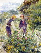 Auguste Renoir - La cueillette des fleurs