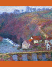 Claude Monet - La Grande Creuse au pont de Vervy