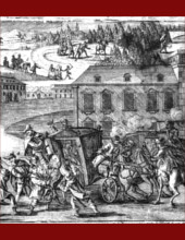 Enlèvement du roi de Pologne par les confédérés de Bar (1771)