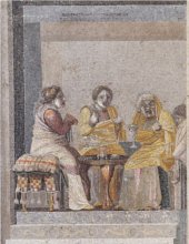 Femmes romaines en conversation avec une sorcière