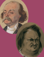Flaubert par Pierre-François-Eugène Giraud - Balzac par Nadar