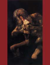 Francisco de Goya - Saturne dévorant un de ses enfants