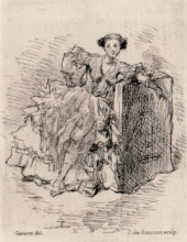 Frontispice de « La Lorette », par Gavarni (1883)