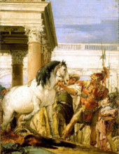 Giambattista Tiepolo - Alexandre et Bucéphale