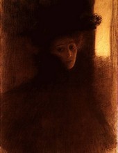 Gustav Klimt - Portrait de femme