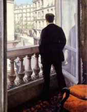 Gustave Caillebotte - Jeune Homme à la fenêtre
