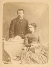 Henri de La Ville de Mirmont et sa femme Sophie Malan