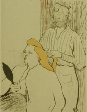 Henri de Toulouse-Lautrec - Le Coiffeur