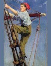 Henry Scott Tuke - Going aloft