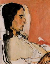 Ferdinand Hodler - Madame Goré-Darel malade