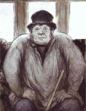 Honoré Daumier - L'Omnibus