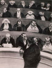 Honoré Daumier - Le Ventre législatif