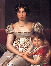 Hortense de Beauharnais et le futur Napoléon III