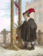 James Gillray - Le Bourreau (1798)