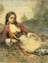 Jean-Baptiste Camille Corot - Algérienne