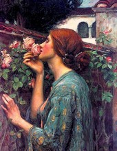 John William Waterhouse - L ame d une rose 1908