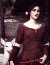 John William Waterhouse - Lady Clare 1900