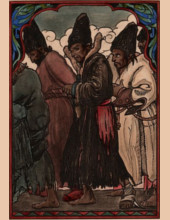 La Guerre des Turcomans, illustré par Maurice de Becque