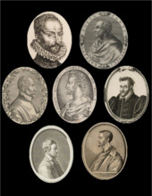 Les sept poètes de la Pléiade