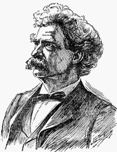 Mark Twain Dessin