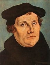 Martin Luther par Lucas Cranach (1529)