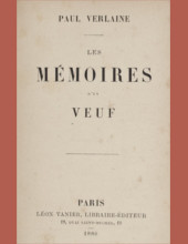 Paul Verlaine - Memoires d un veuf