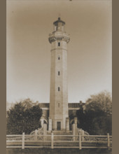 Le phare de Fatouville en 1873
