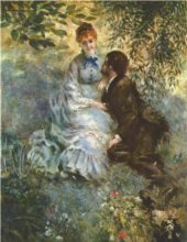Pierre-Auguste Renoir - Les Amoureux