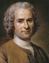 Quentin de la Tour - Portrait de Jean-Jacques Rousseau