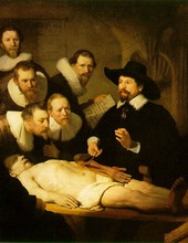 Rembrandt - La leçon d'anatomie du Dr Tulp (1634)