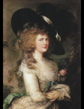 Thomas Gainsborough - Lady Georgiana Cavendish, Duchesse du Devonshire (1787)
