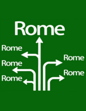 Tous les chemins mènent à Rome