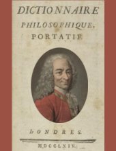 Voltaire - Dictionnaire philosophique avec portrait