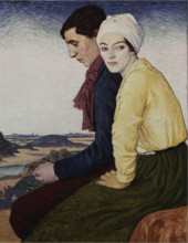 William Strang - The Meeting Place (1915)