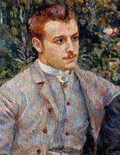 Auguste Renoir - Portrait de Charles et Georges Durand-Ruel (détail)