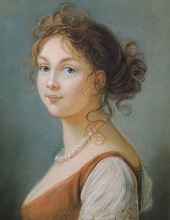 Elisabeth Vigée-lebrun - La Reine Louise de Prusse (1801)