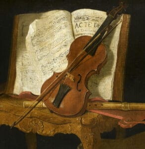 Jean-Baptiste Oudry, Les Attributs de la musique (1753)