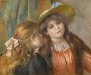 Pierre Auguste Renoir, Portrait de deux fillettes