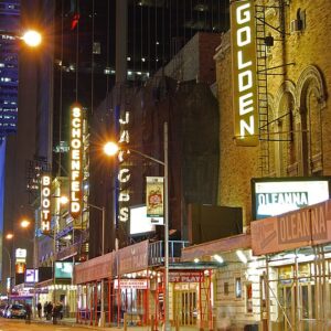Matt Wade, Photographie de nuit des théâtres de Broadway à New York (2009)