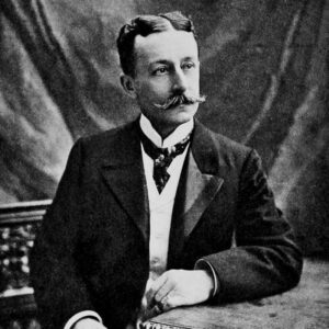 Portrait photographique de René Bazin (1905)