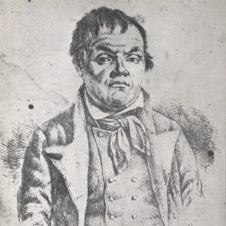 A. Garnier, Portrait d’Anthelme Collet fait d’après nature au bagne de Rochefort