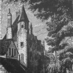 A. Queyroy - Le Collège de Vendôme (gravure)