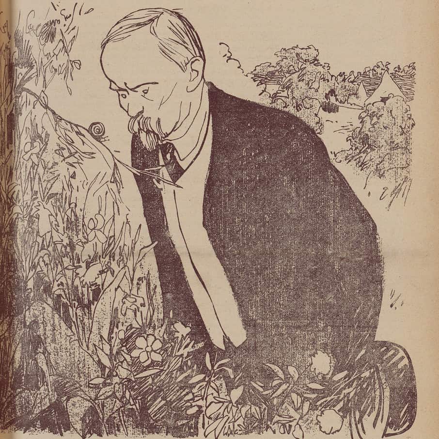 Jules Renard, par A. Delannoy (1909)