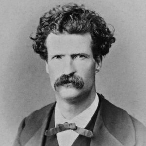 Abdullah Frères, portrait de Mark Twain
