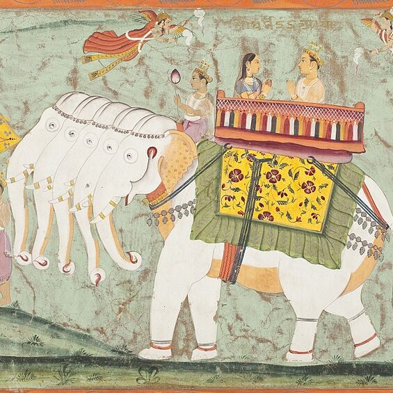 Airavata, éléphant blanc