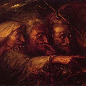 Alexandre-Marie Colin - The Three Witches from Macbeth (1827)