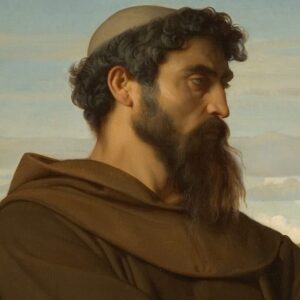 Alexandre Cabanel- Un penseur, jeune moine romain (1848)